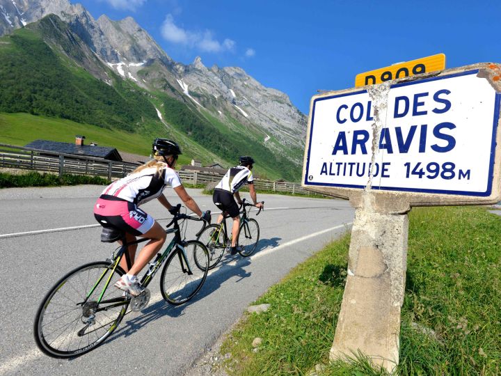 aravis cycling france vacation